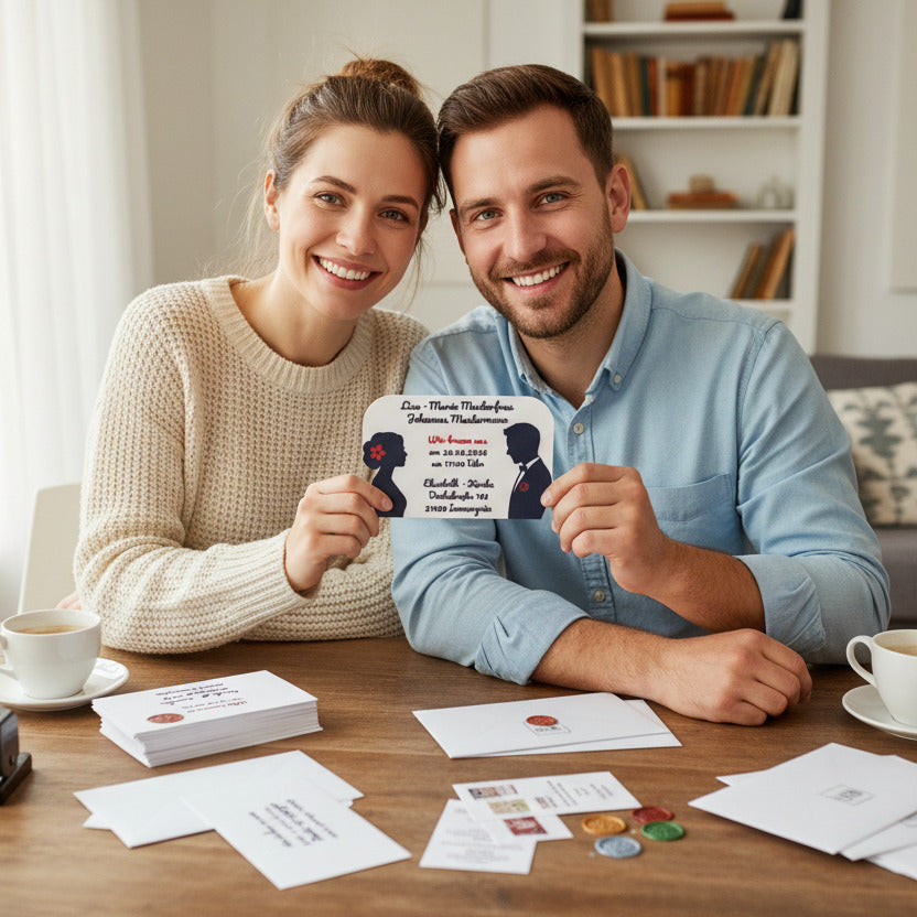 Einladungskarte Hochzeit
