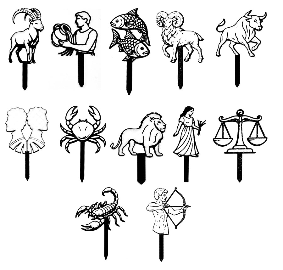 Sternzeichen-Momente – Dekorations-Muffinstecker „Zodiac Edition“