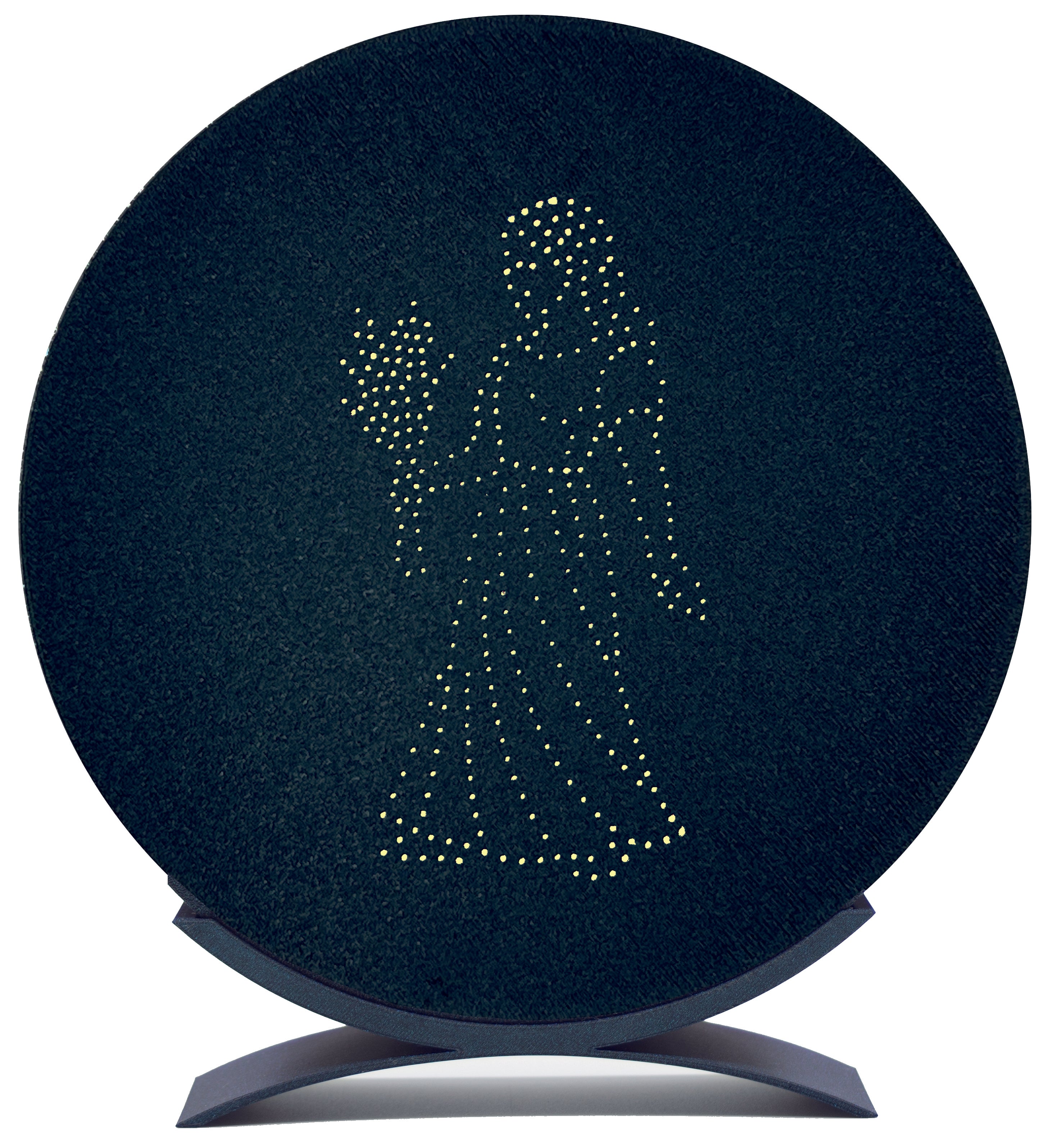 Ein Stück Nachthimmel für dich. Beleuchtetes Sternzeichen in Sternbild-Optik