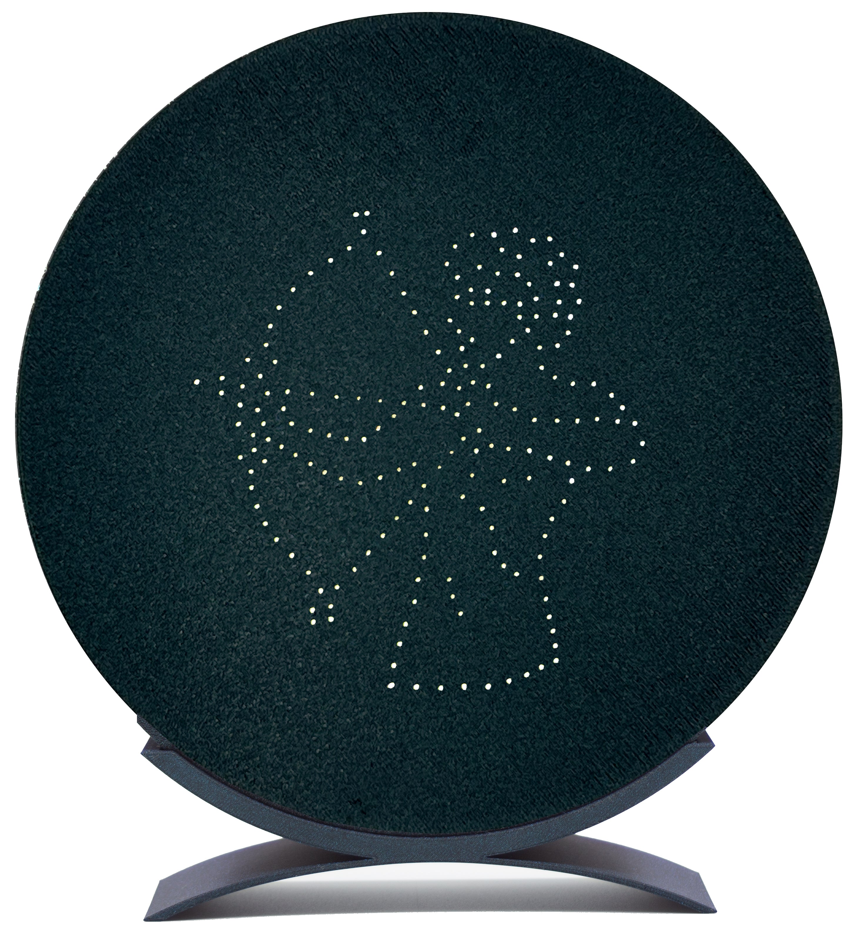 Ein Stück Nachthimmel für dich. Beleuchtetes Sternzeichen in Sternbild-Optik