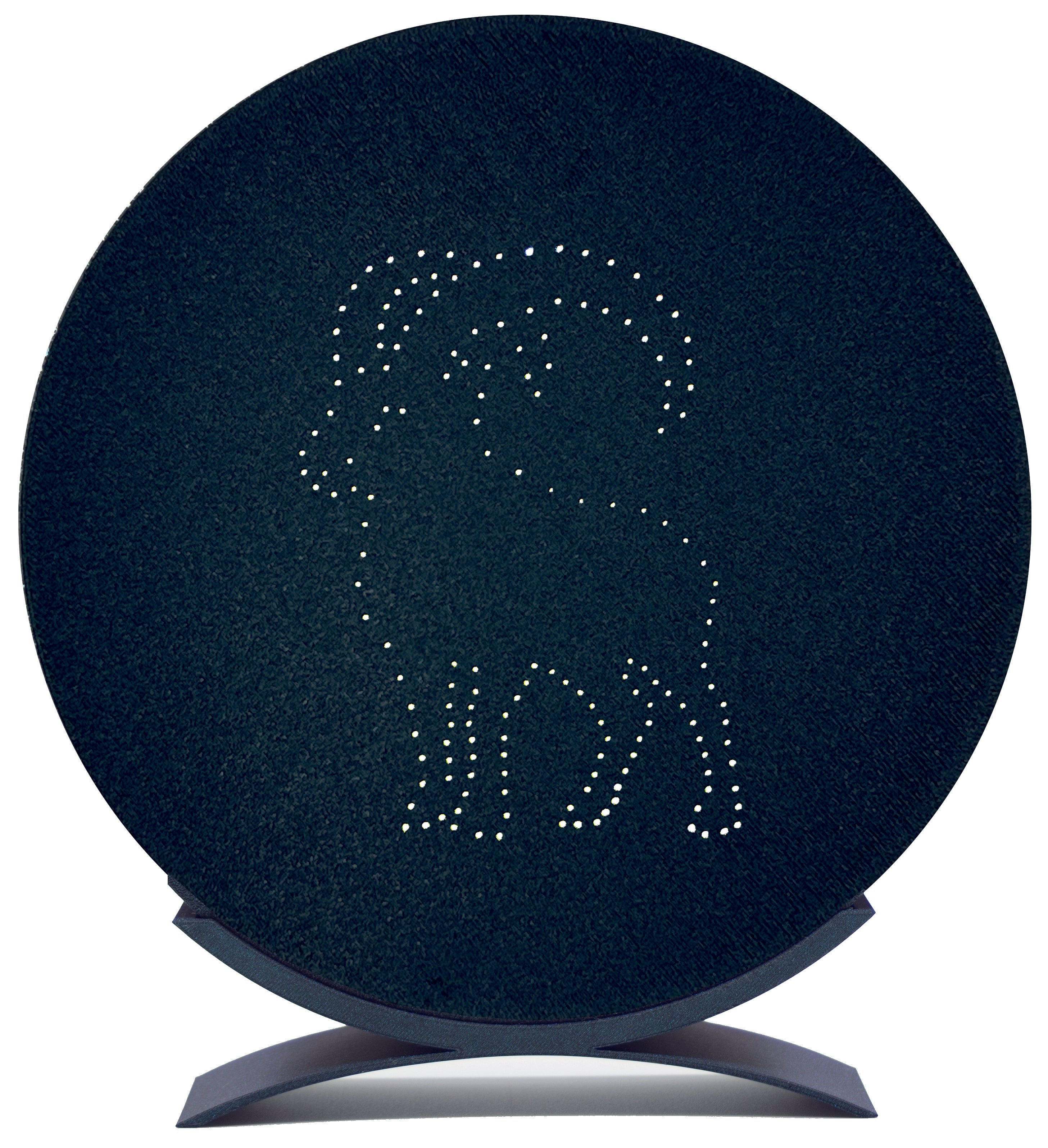 Ein Stück Nachthimmel für dich. Beleuchtetes Sternzeichen in Sternbild-Optik