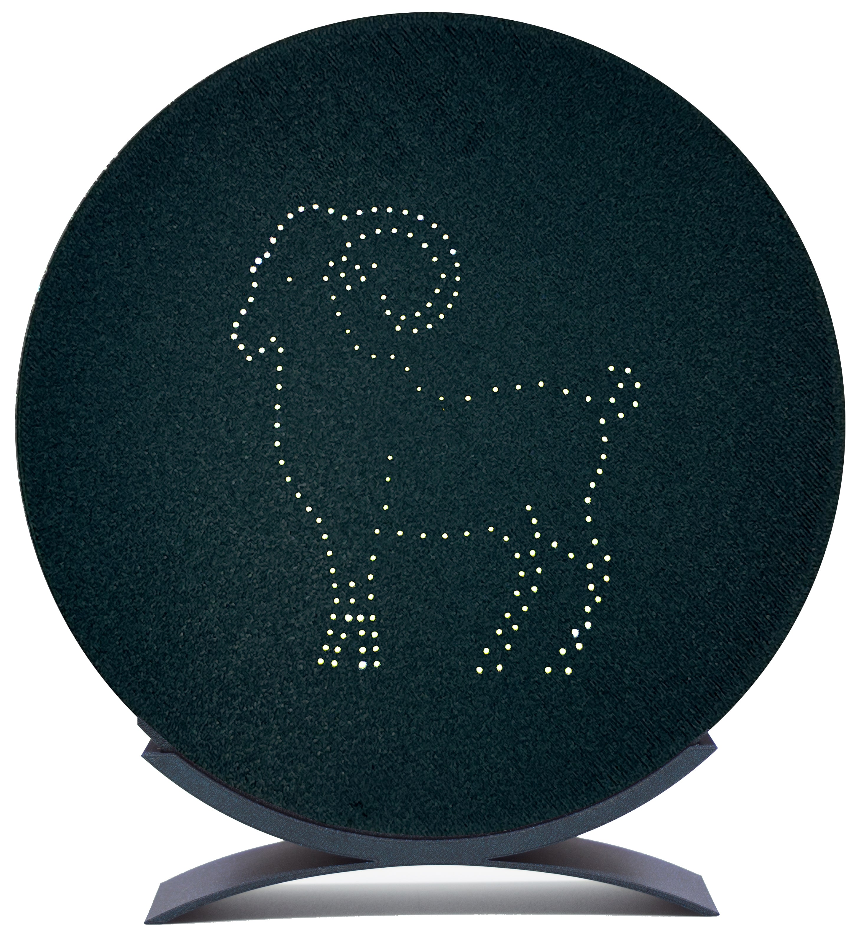 Ein Stück Nachthimmel für dich. Beleuchtetes Sternzeichen in Sternbild-Optik